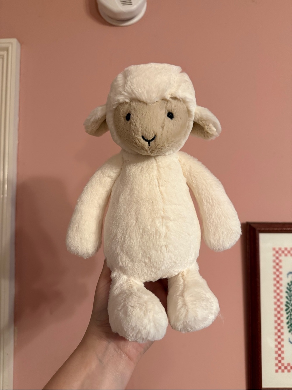 Jellycat Cream Skipson Lamb Plush - new with tag